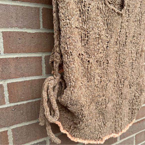 Free People Brown Knit Sleeveless Top - Picture 2 of 3